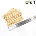 90mm Printed Paper Individually Wrapped Bamboo Coffee Stir Stirrer Sticks Making By Machine